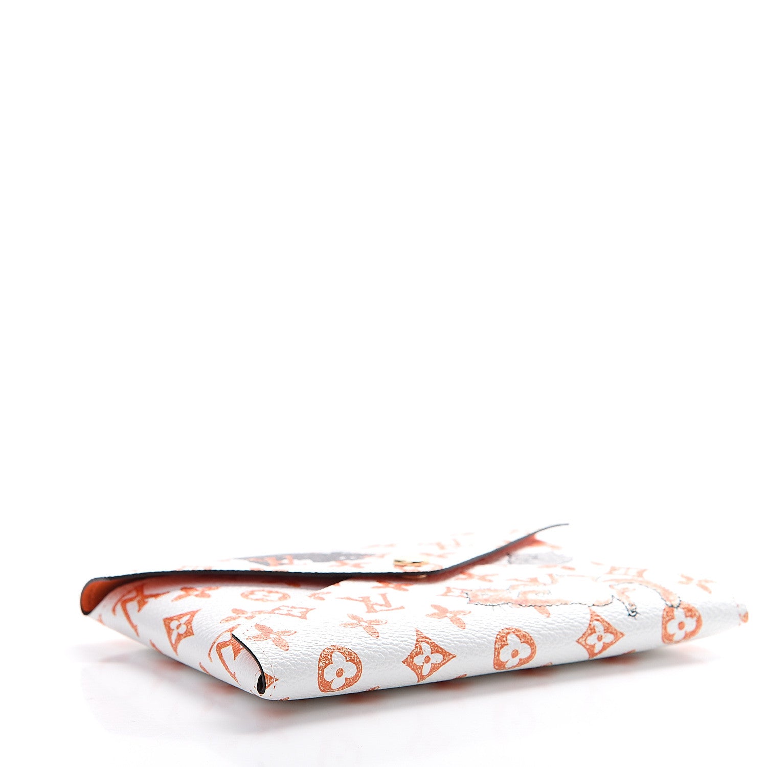 Louis Vuitton Catogram Medium Kirigami Pochette White 3 of 6