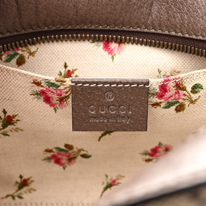Gucci GG Supreme Monogram Web Neo Vintage Shoulder Bag Beige New Acero Crop 6 of 11