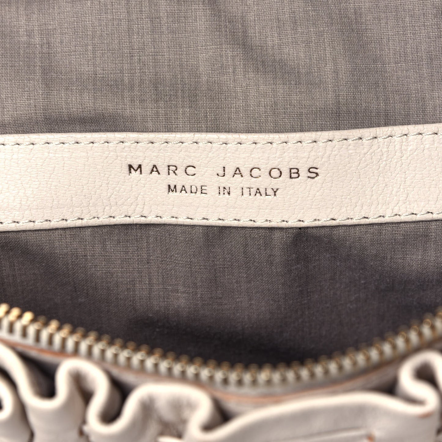 Lambskin Quilted Small Cecilia Cream