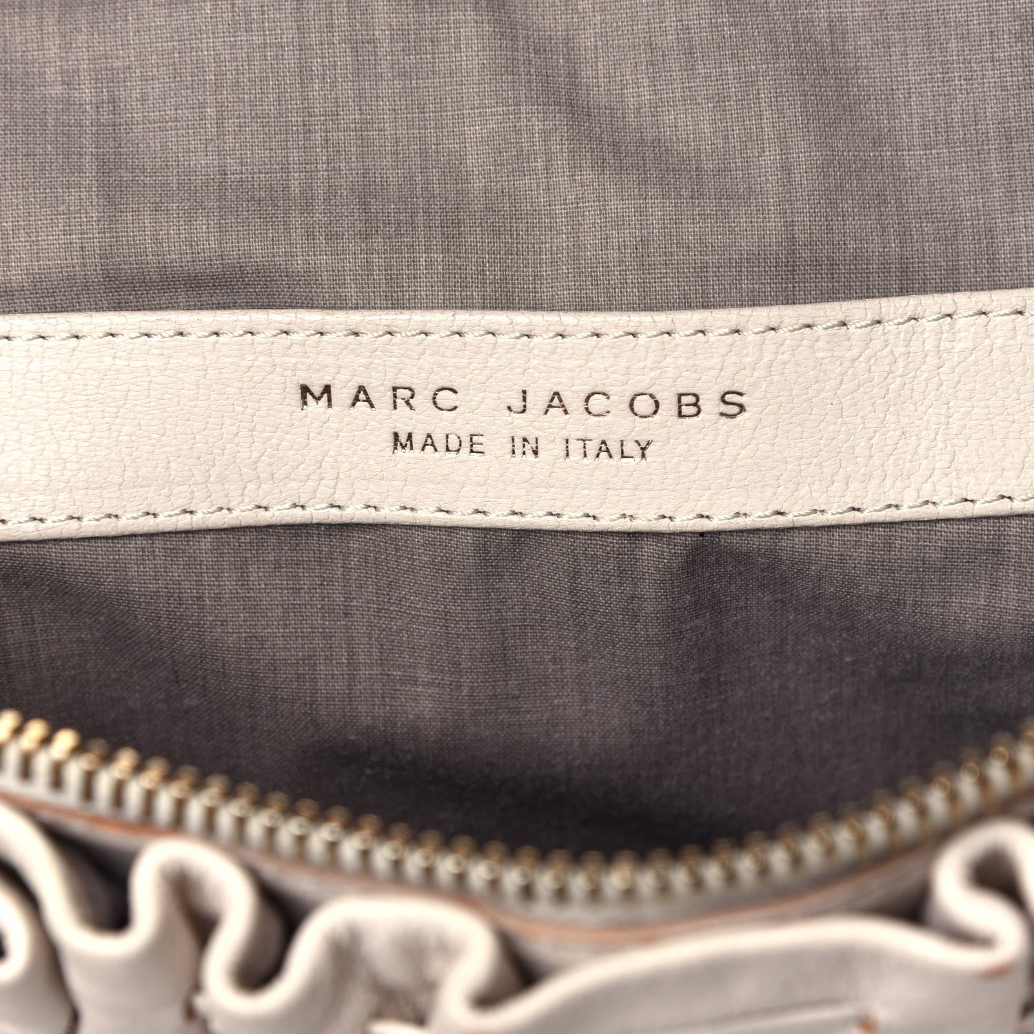 Marc Jacobs Lambskin Quilted Small Cecilia Cream 4 of 13