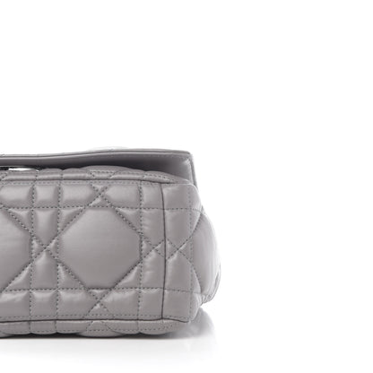 Christian Dior Lambskin Cannage Caro Bag Grey 9 of 9