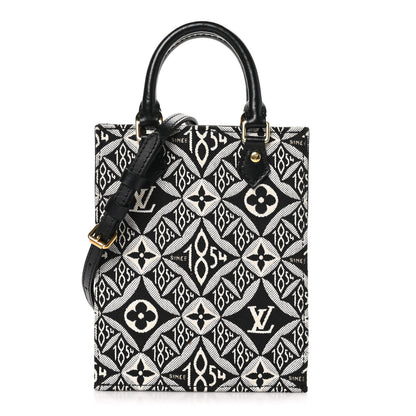 Louis Vuitton Jacquard Since 1854 Petit Sac Plat Grey 1 of 9