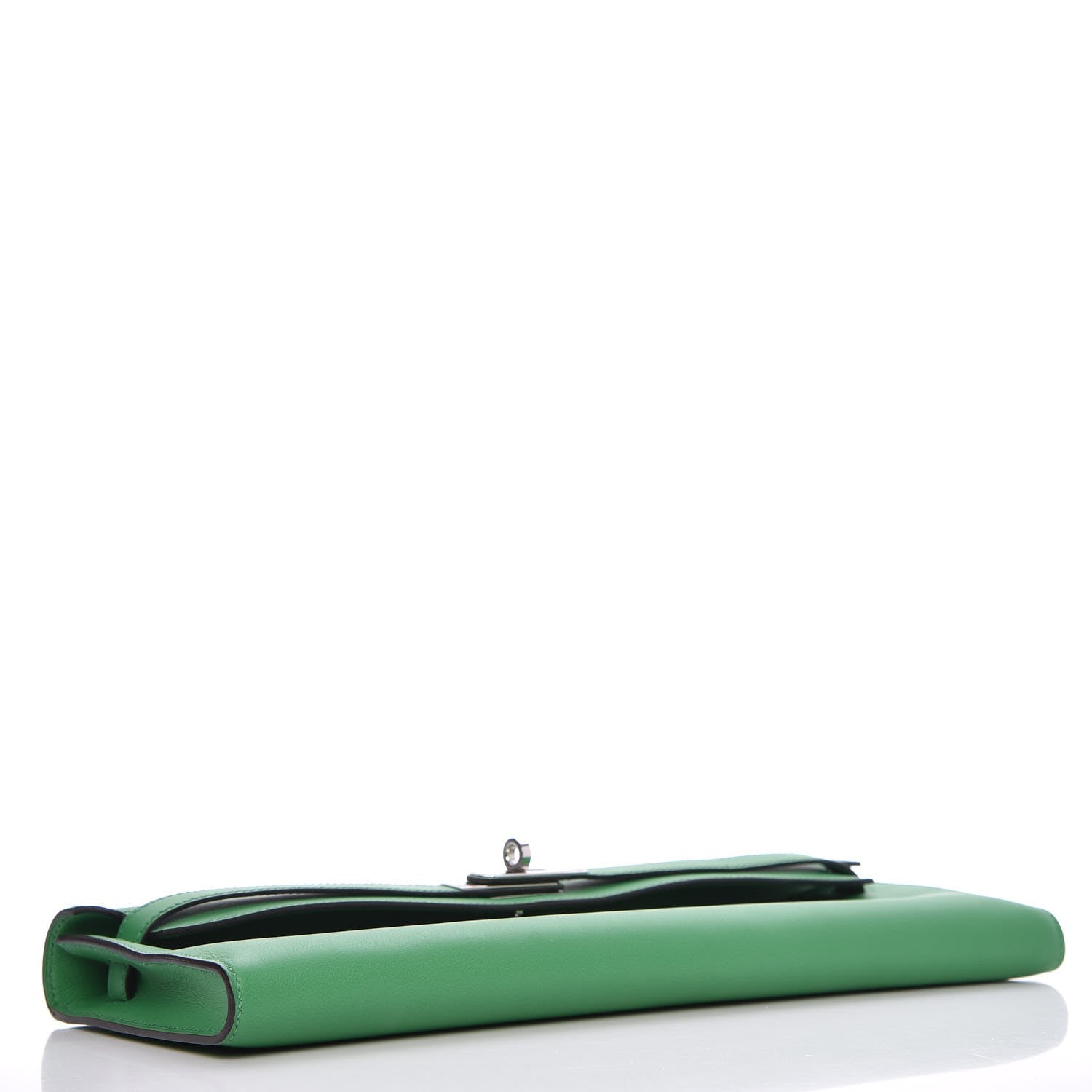 Hermes Swift Kelly Cut Clutch Pochette Bambou 4 of 17