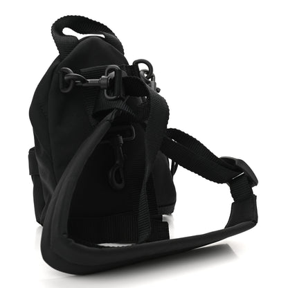 Balenciaga Recycled Casual Nylon Mini Oversized Backpack Black 3 of 11