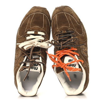 Miu Miu X NEW BALANCE Suede 530 SL Sneakers 39 Cinnamon 2 of 10