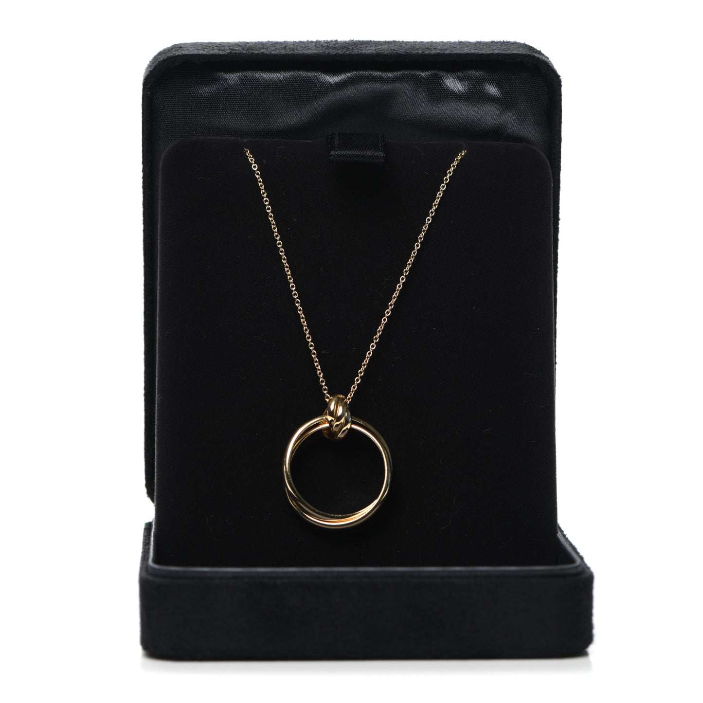 18K Yellow Gold Paloma Picasso Melody Circle Pendant Necklace