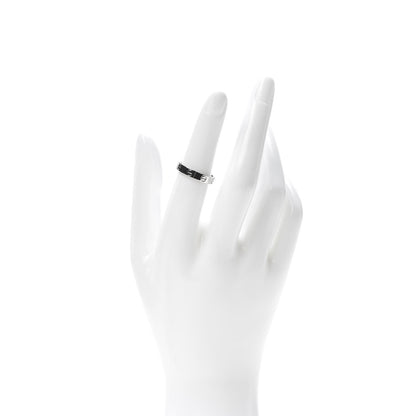 Cartier 18K White Gold 3.5mm LOVE Wedding Band Ring 52 6 2 of 5