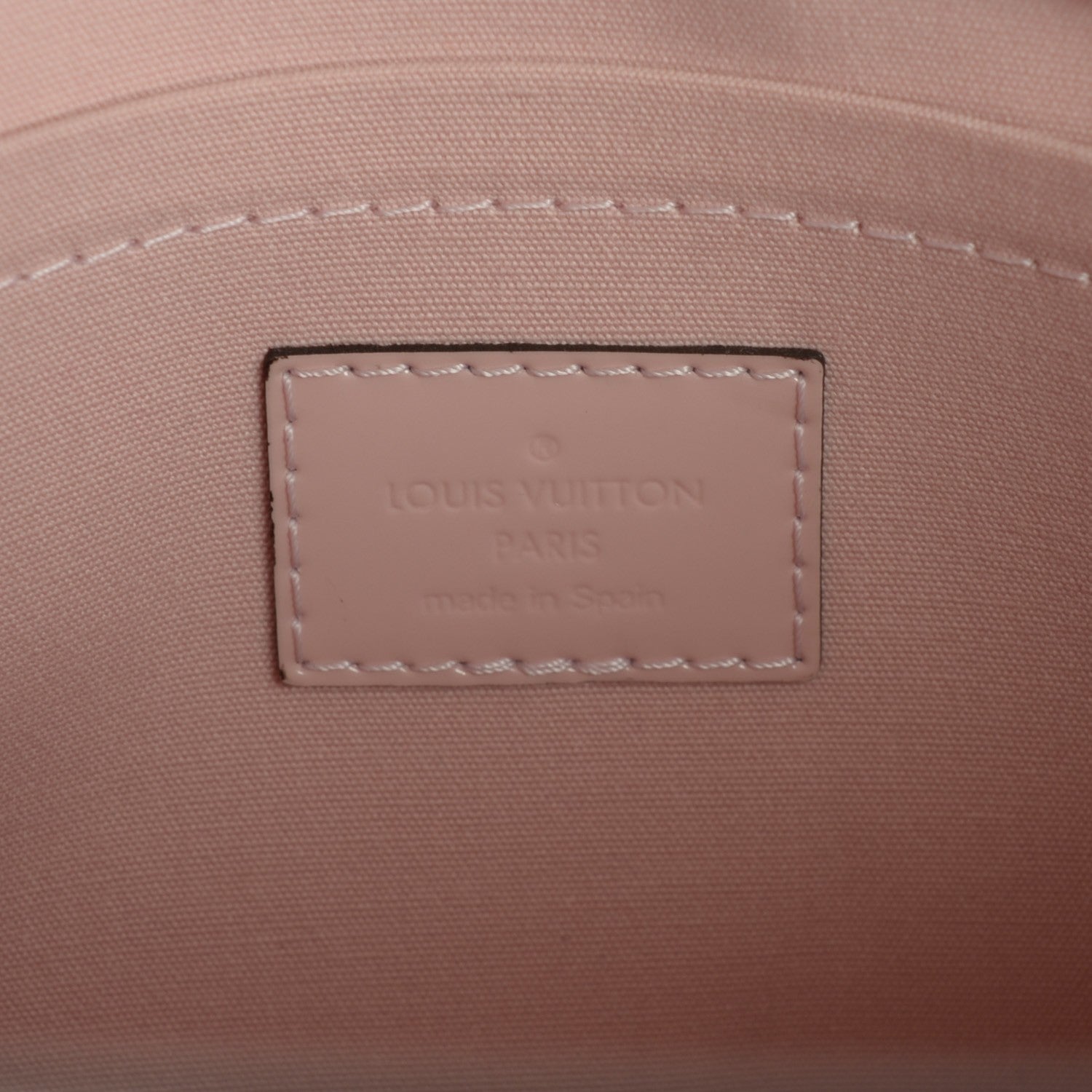 Louis Vuitton Vernis Montaigne BB Rose Ballerine 6 of 7