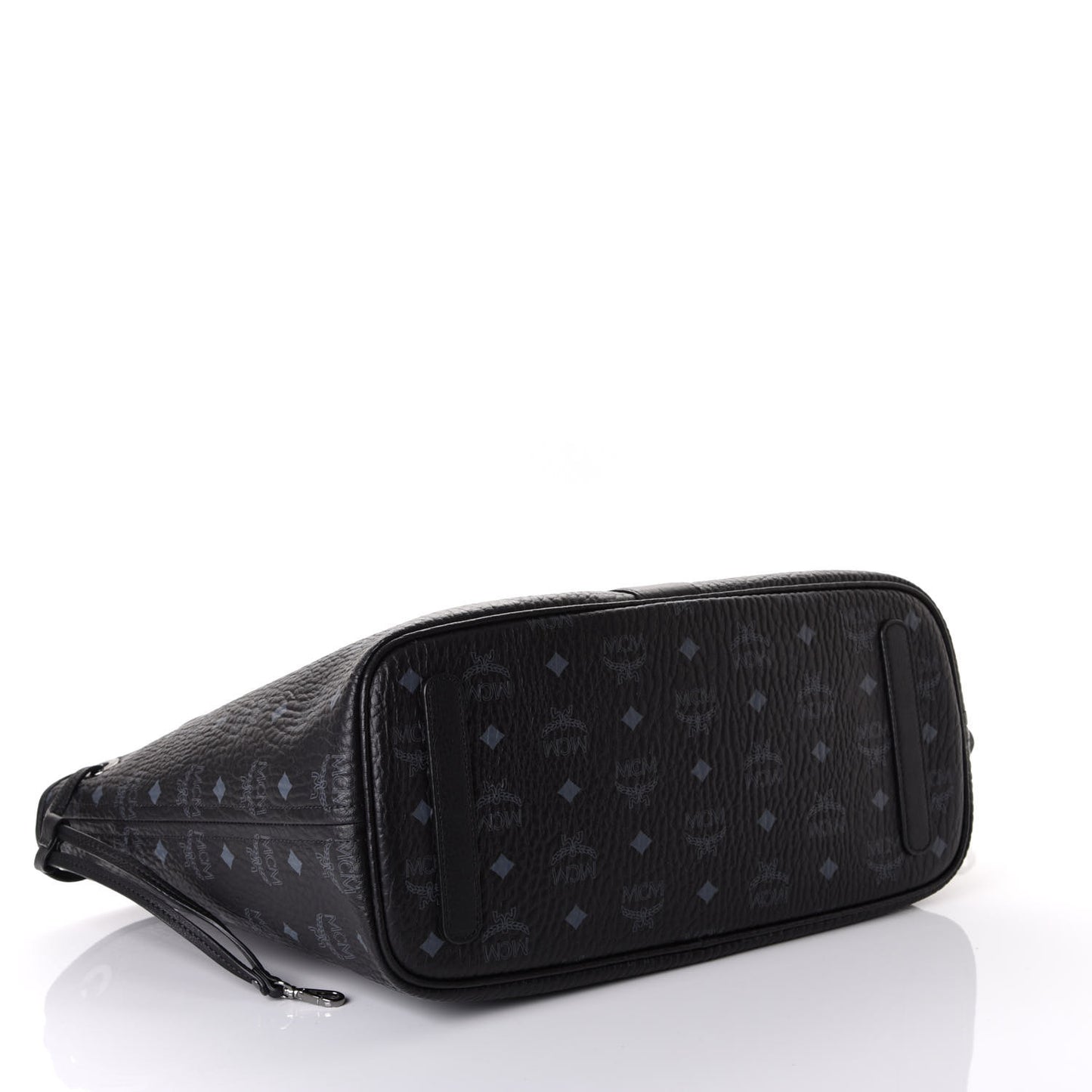 Visetos Medium Liz Reversible Shopper Tote Black