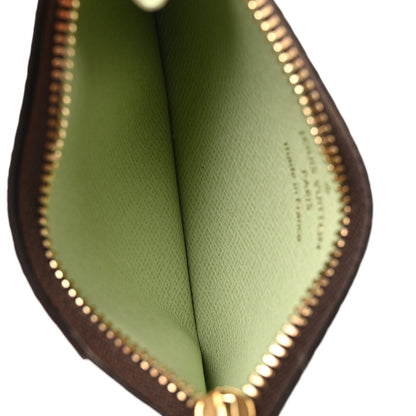 Louis Vuitton Monogram Coin Card Holder Light Green 5 of 7