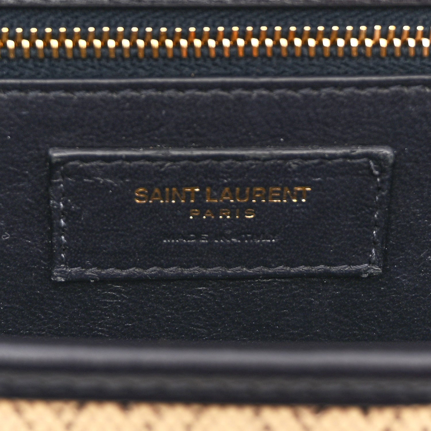 Saint Laurent Canvas Monogram All Over Satchel Bag Beige 6 of 13