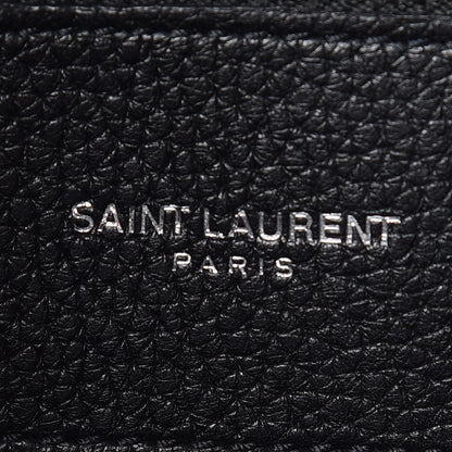 Saint Laurent Grained Calfskin Baby Sac De Jour Souple Black 10 of 12