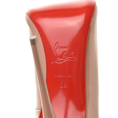 Christian Louboutin Patent So Kate 120 Pumps 39 Nude 6 of 9