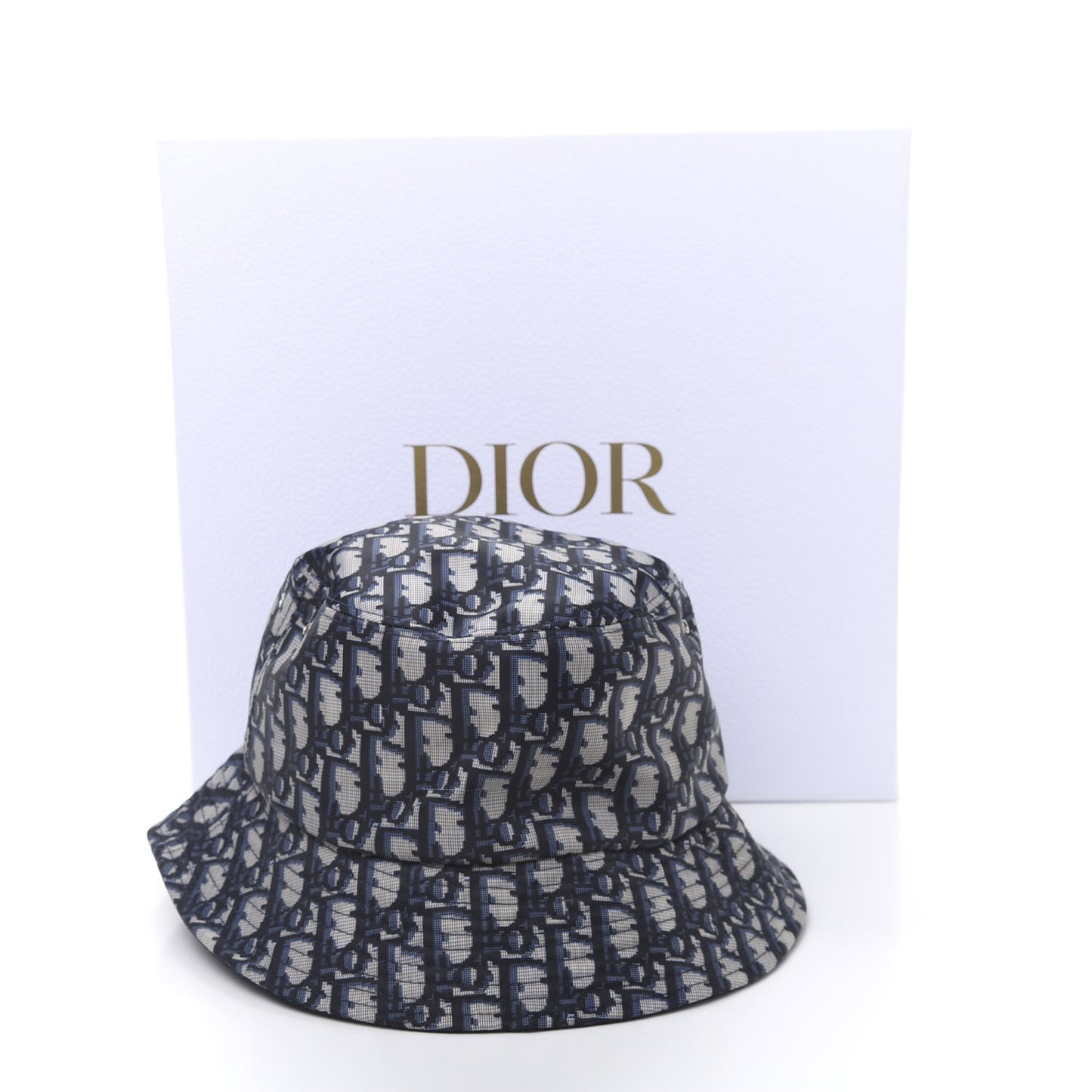Oblique Reversible Teddy-D Brim Bucket Hat 56 Blue
