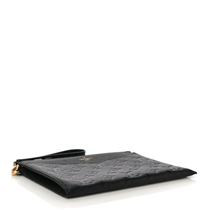 Louis Vuitton Empreinte Pochette Melanie MM Black 4 of 9