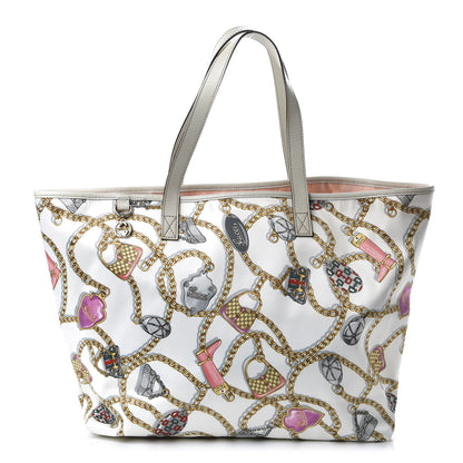 Gucci Nylon Print Tote White 1 of 11