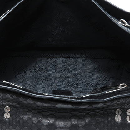 Proenza Schouler Python PS1 Medium Satchel Black 8 of 8