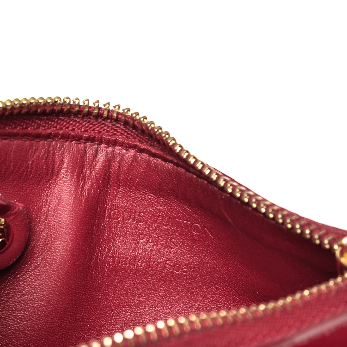 Vernis Key Pouch Pomme D'Amour