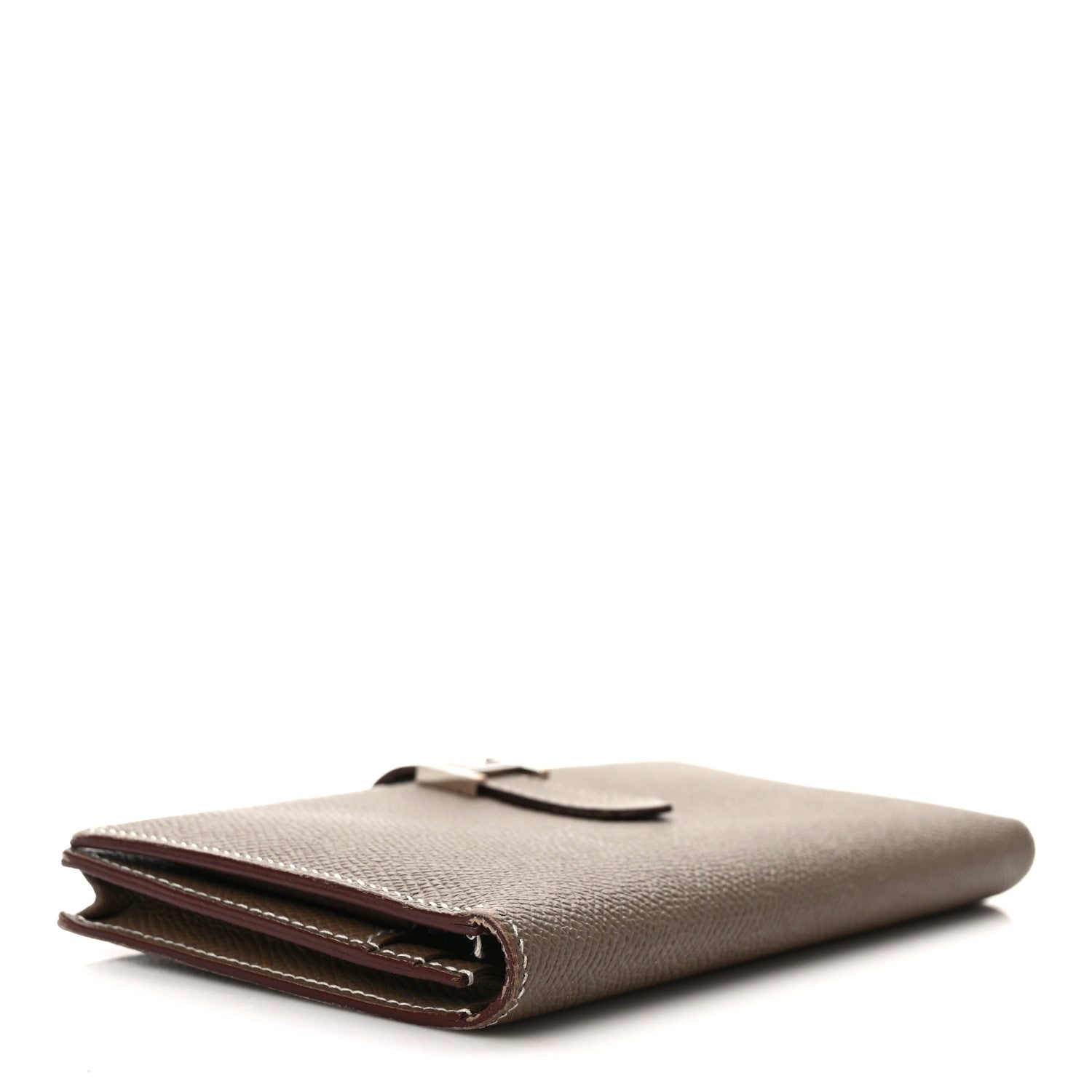 Hermes Epsom Bearn Gusset Wallet Etoupe 5 of 9