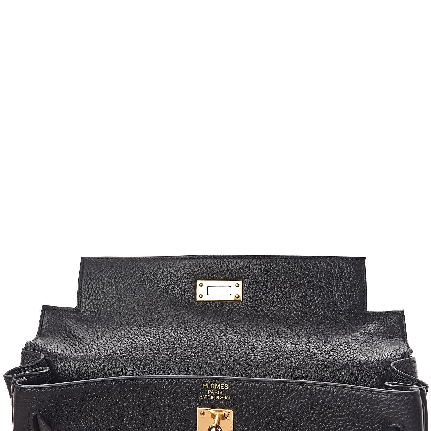 Hermes Togo Kelly Retourne 25 Black 13 of 42