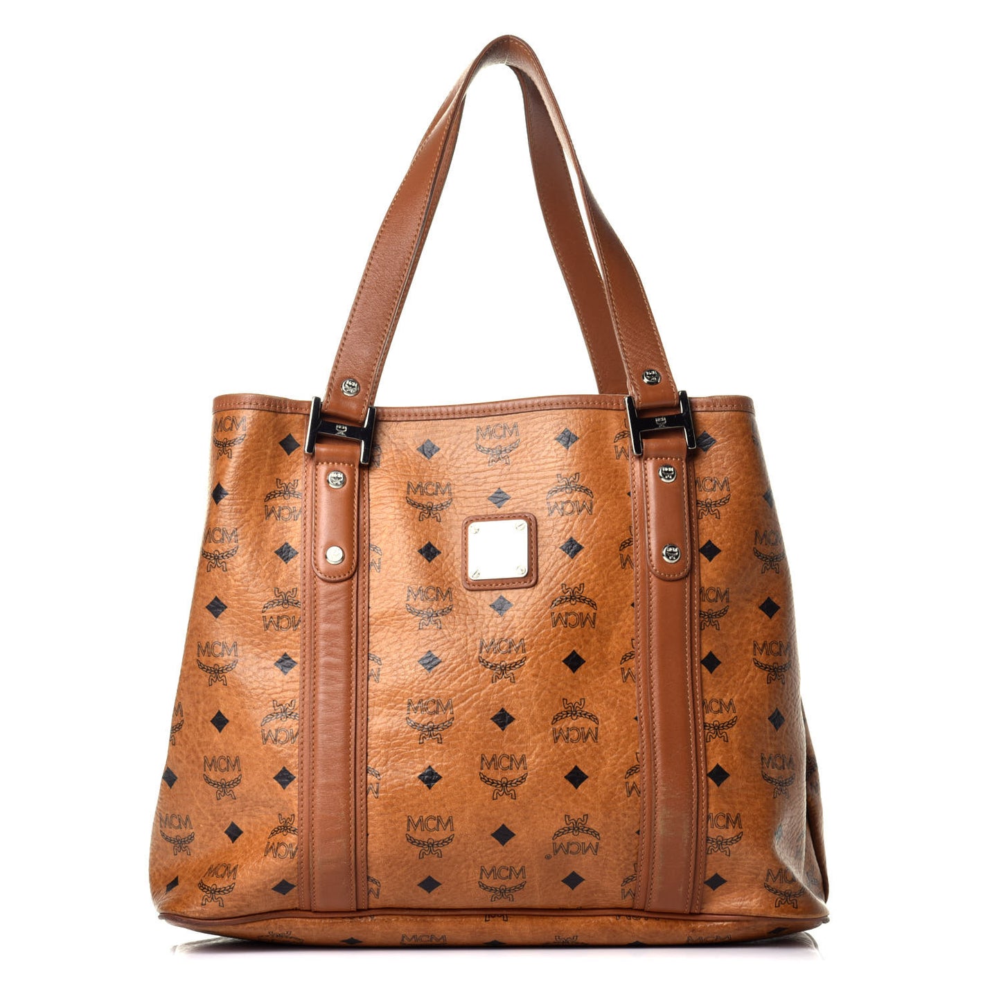 Visetos Shopping Tote Cognac