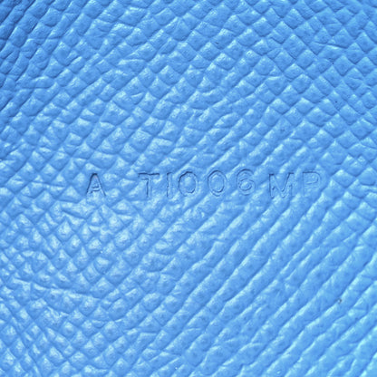 Hermes Epsom Bearn Gusset Wallet Bleu Zanzibar 9 of 18