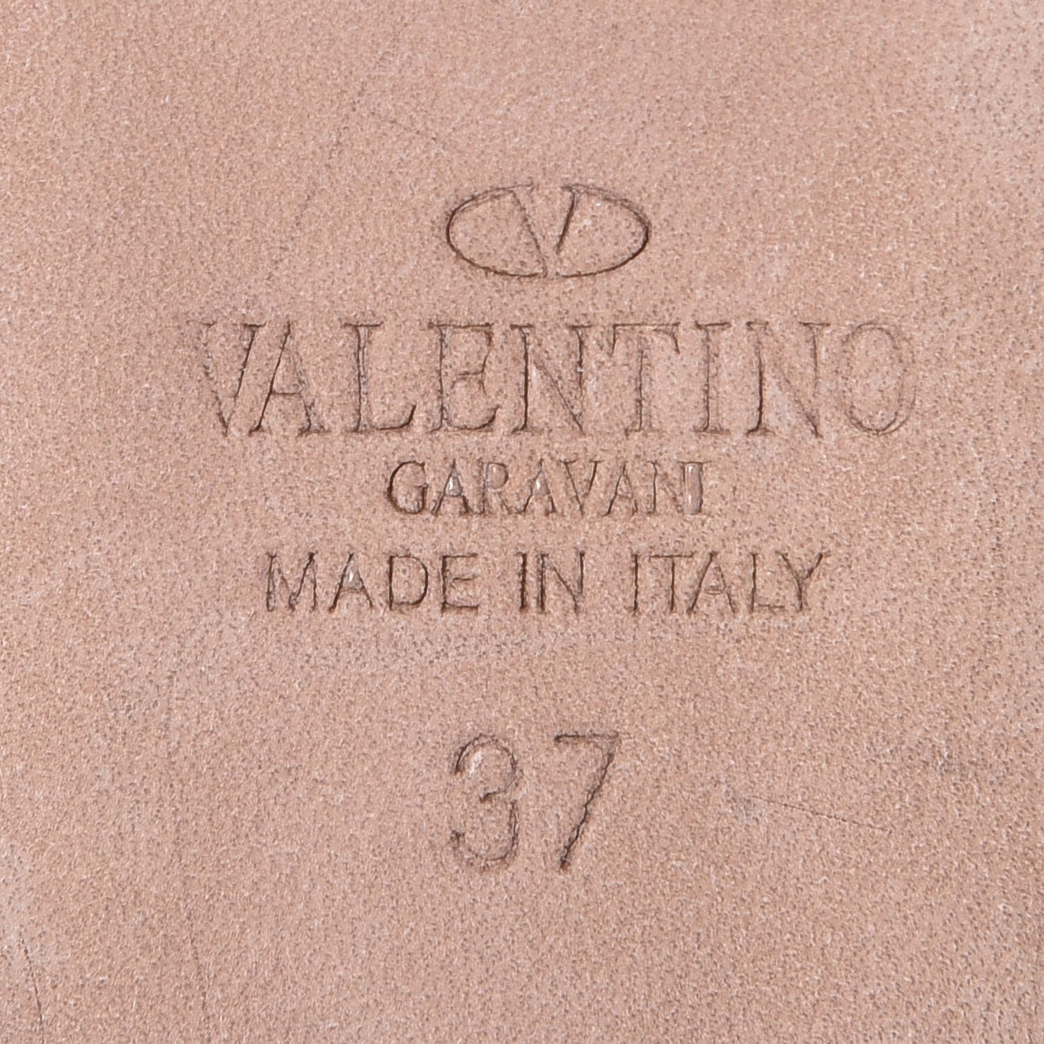 Valentino Garavani Calfskin Rockstud Rolling Ankle Wrap Flat Thong Sandals 37 Cacao 7 of 8