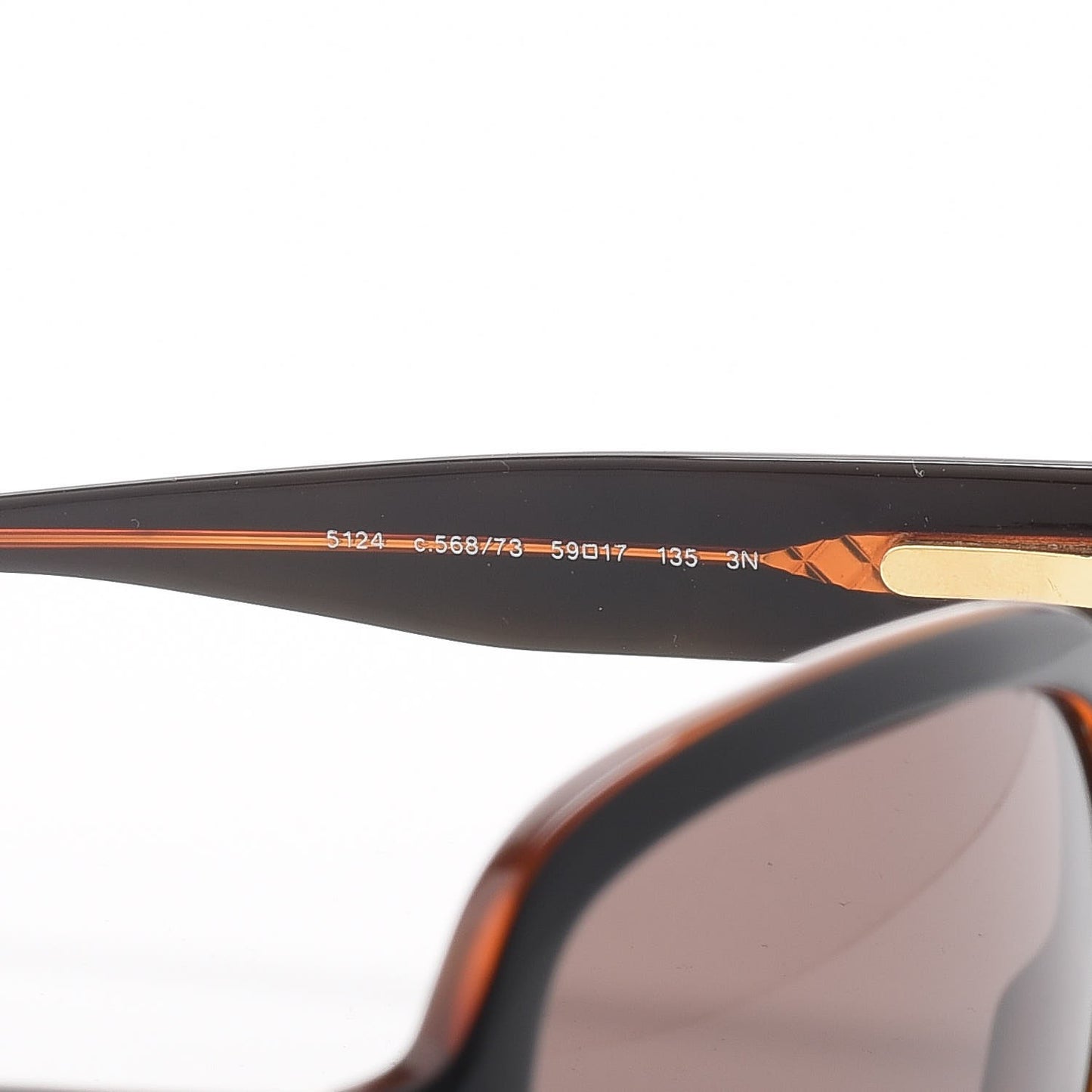 Quilted CC Sunglasses 5124 Black