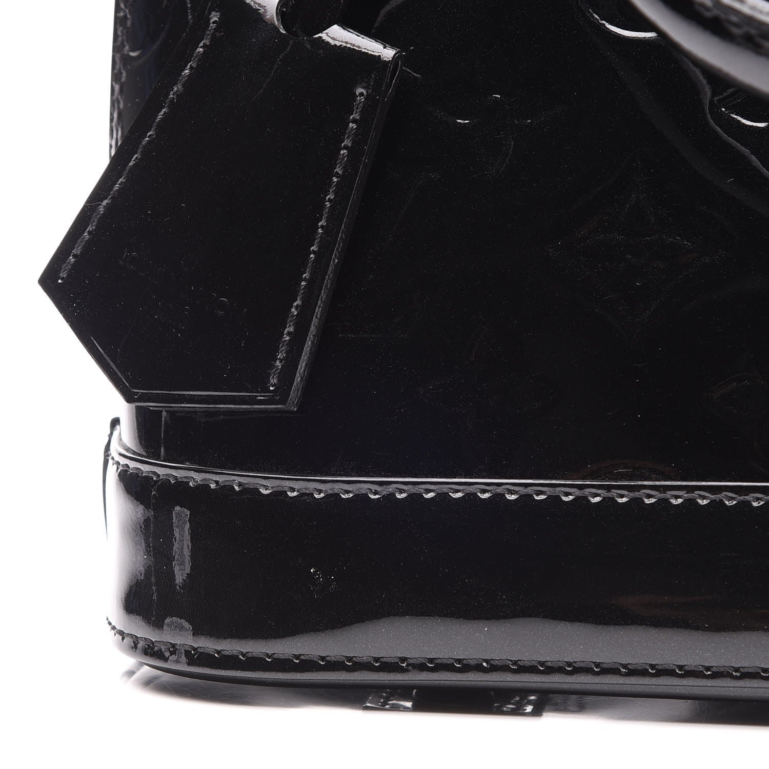 Louis Vuitton Vernis Alma BB Noir Magnetique 8 of 8