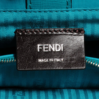 Fendi Vitello Elite Flamingo Petite 2Jours Tote Lago 8 of 9
