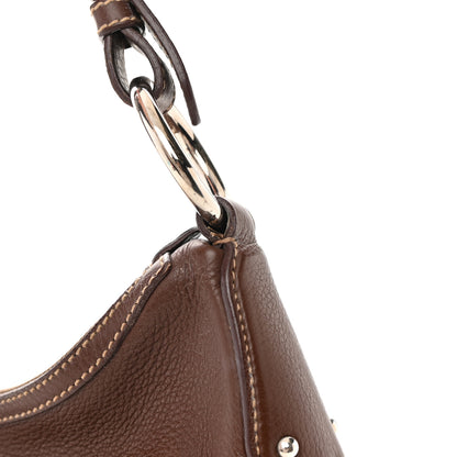 Prada Vitello Daino Hobo Bruciato 12 of 14