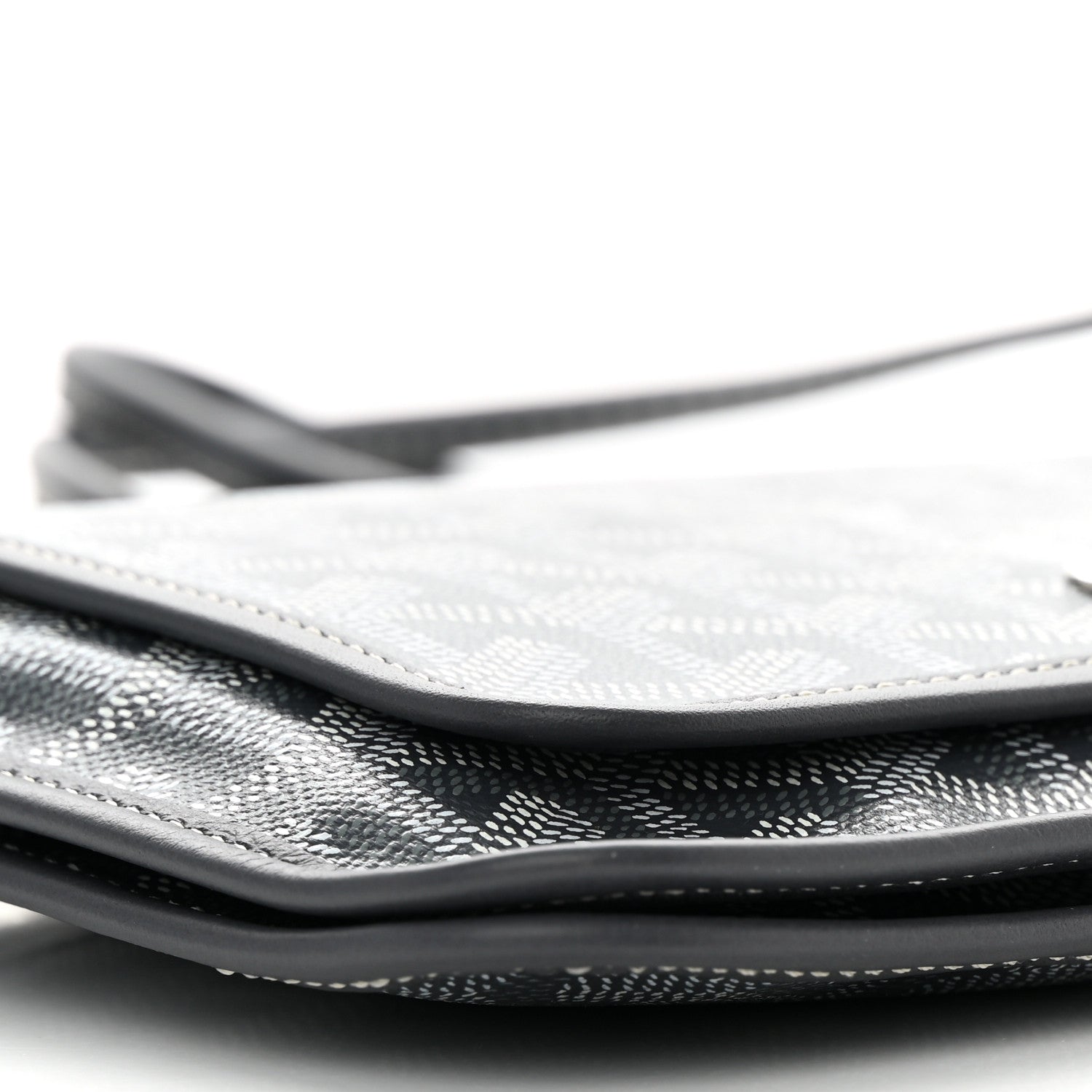 Goyard Goyardine Plumet Wallet Clutch Grey 9 of 10