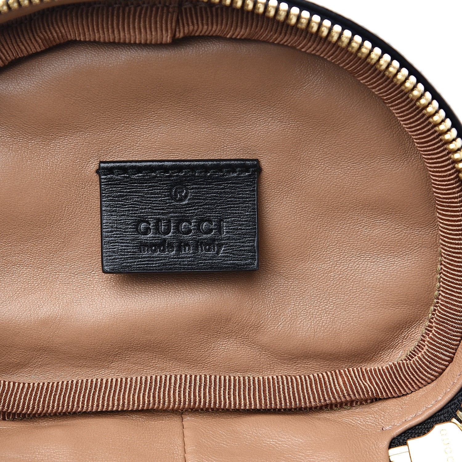 Gucci Calfskin Trapuntata Zumi Belt Bag Black 5 of 9