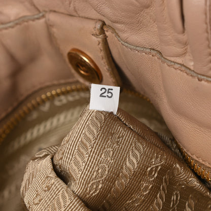 Prada Nappa Bow Tote Beige 8 of 12