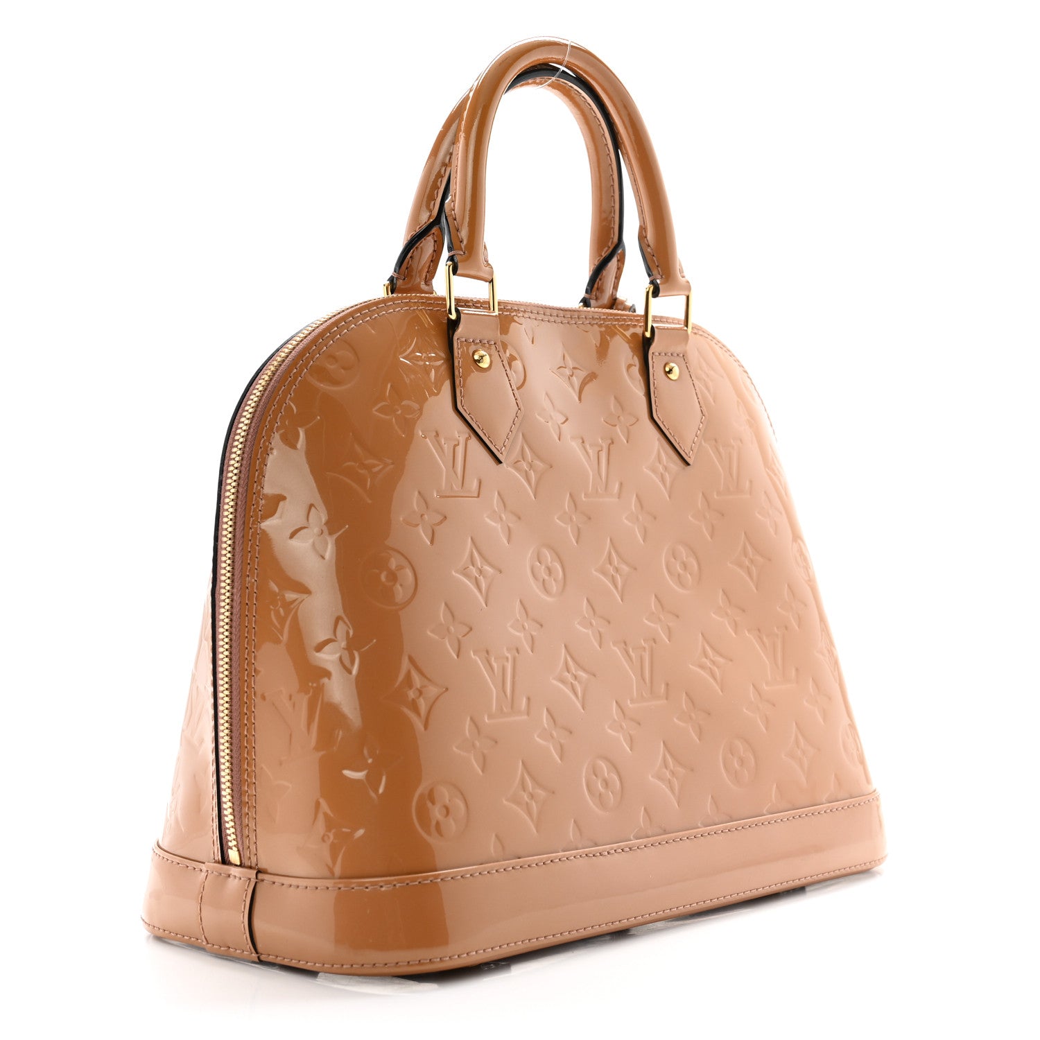 Louis Vuitton Vernis Alma PM Rose Velours 3 of 13