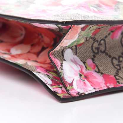 Gucci Soft GG Supreme Monogram Blooms Vertical Tote Beige Multicolor Dry Rose 9 of 10