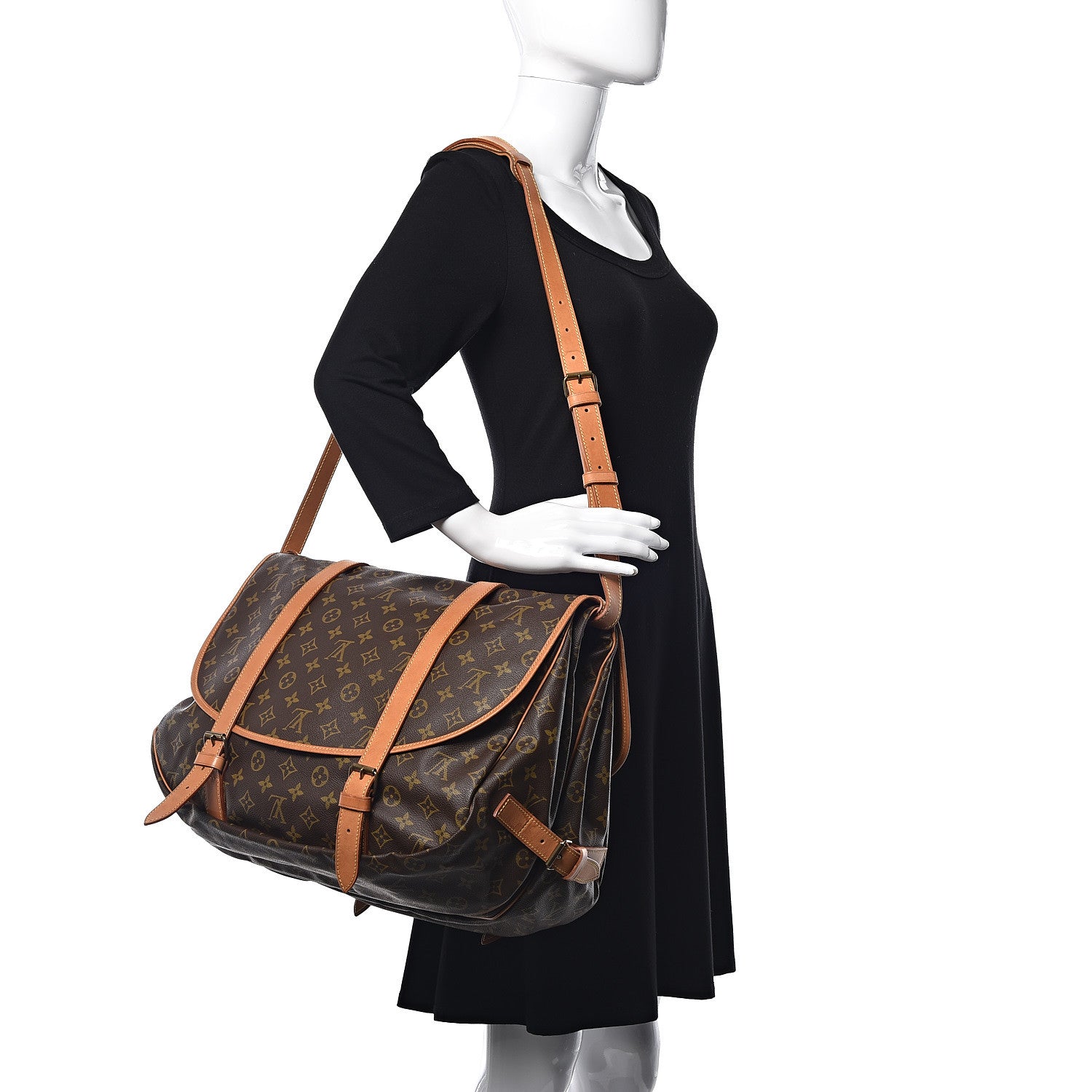 Louis Vuitton Monogram Saumur 43 2 of 12