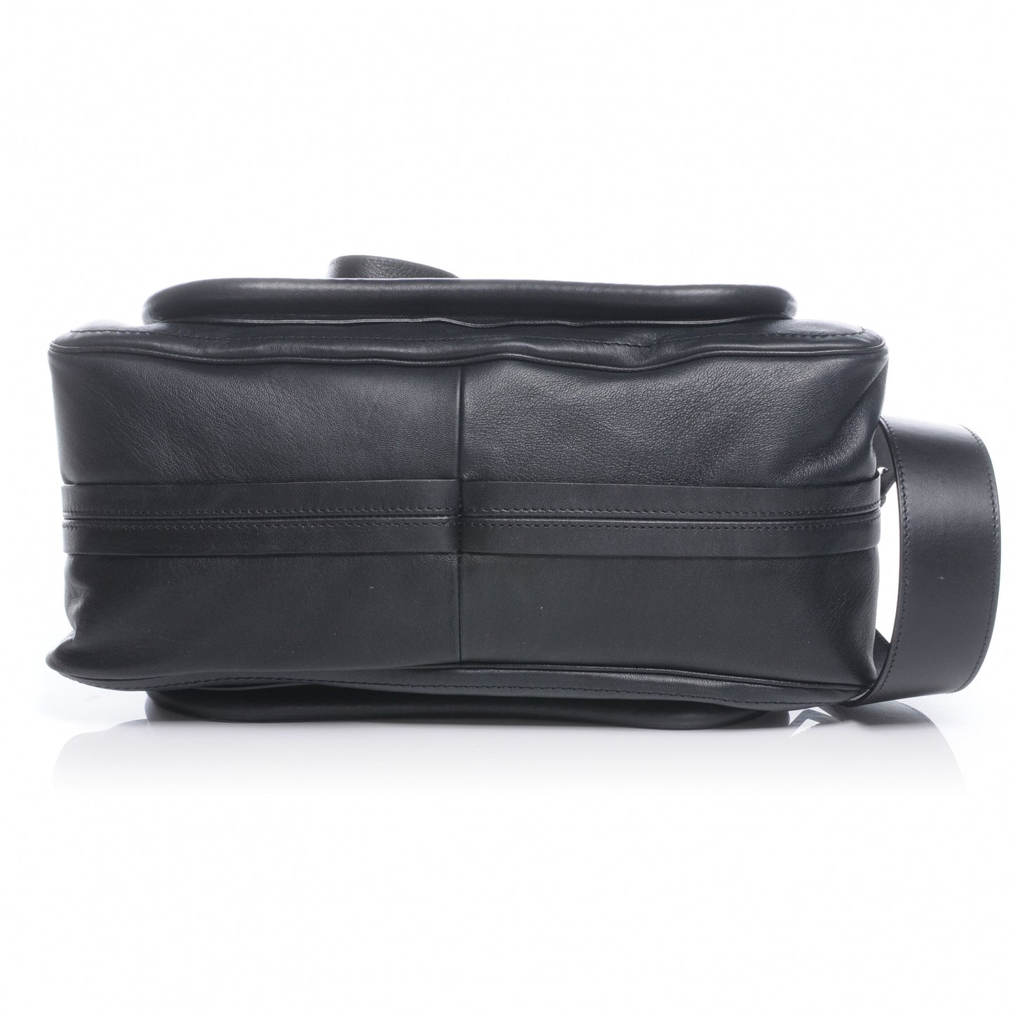 Leather Studded Medium Paraty Black