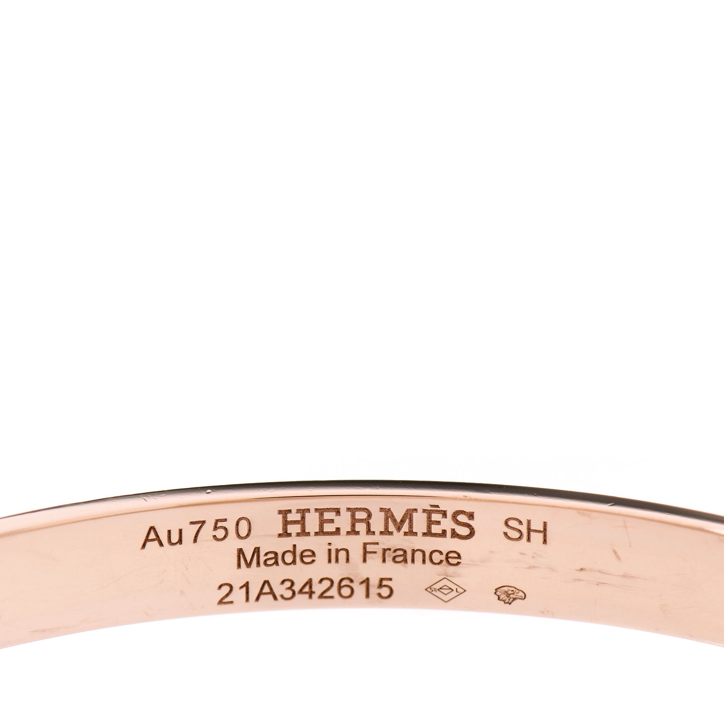 18K Rose Gold Diamond PM Kelly Bracelet SH