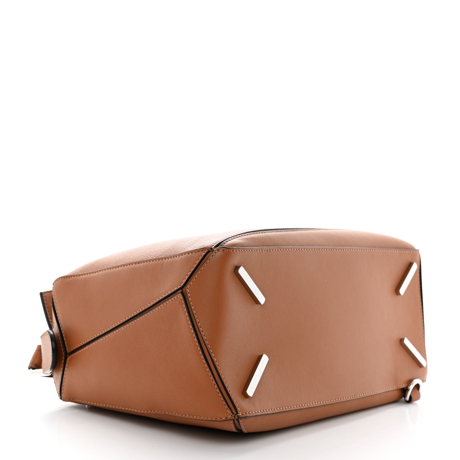 Loewe Calfskin Medium Puzzle Bag Tan 4 of 11
