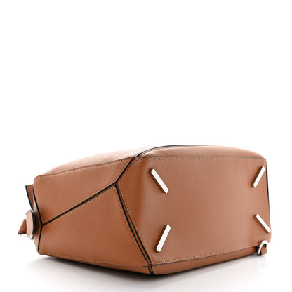 Loewe Calfskin Medium Puzzle Bag Tan 4 of 11