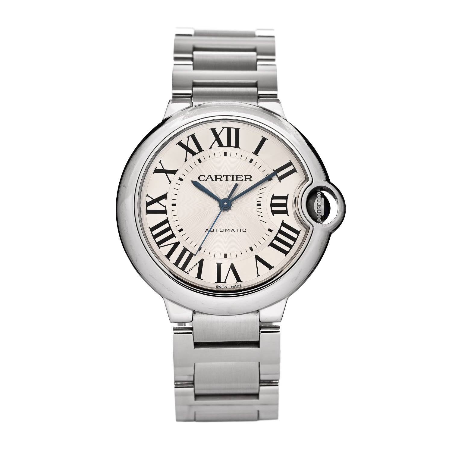 Cartier Stainless Steel 36mm Ballon Bleu De Cartier Automatic Watch 1 of 5
