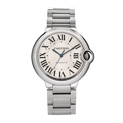 Cartier Stainless Steel 36mm Ballon Bleu De Cartier Automatic Watch 1 of 5