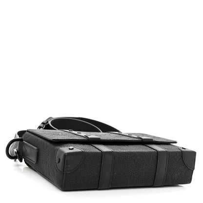 Louis Vuitton Taurillon Monogram Trunk Messenger Black 4 of 10