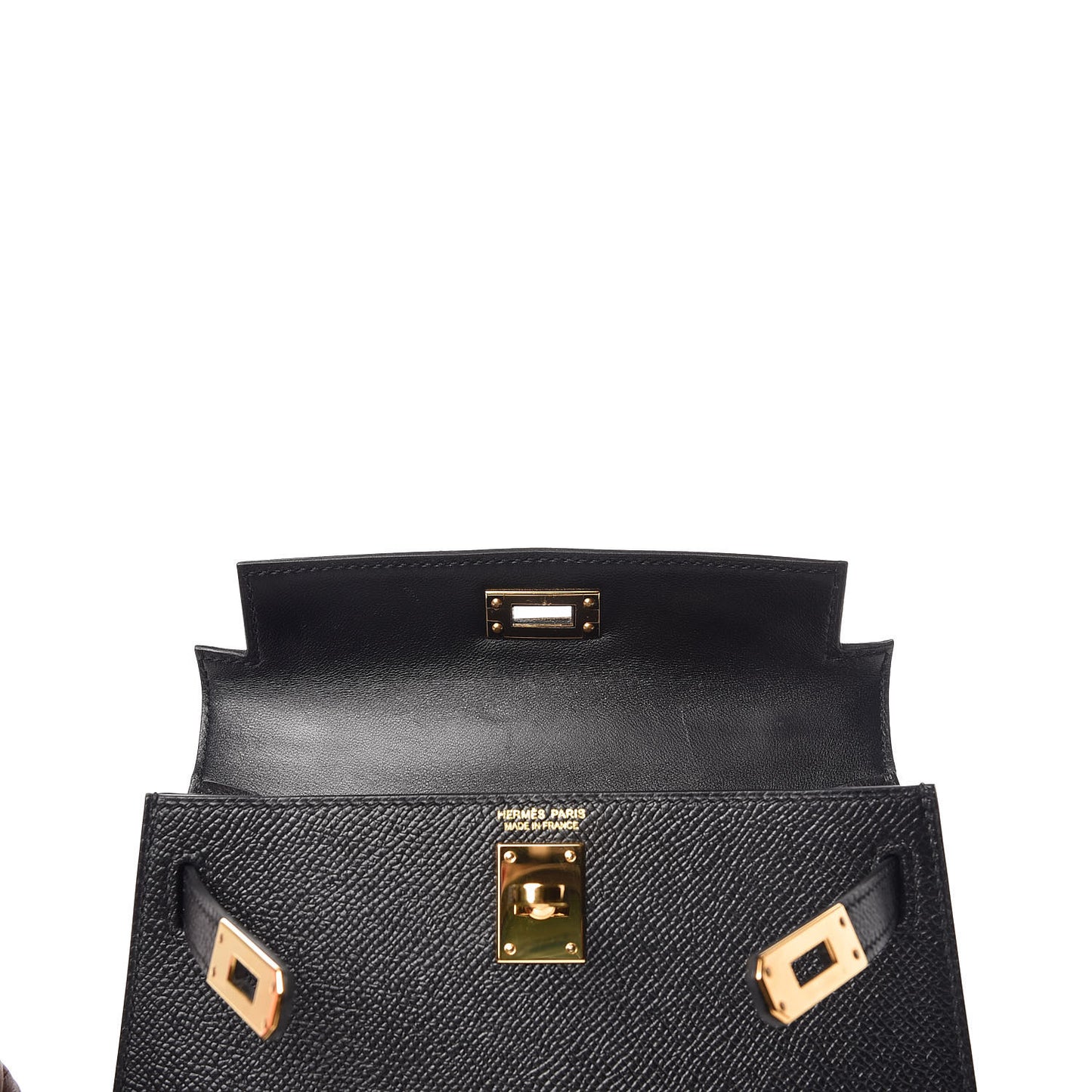 Epsom Mini Kelly Sellier 20 Black