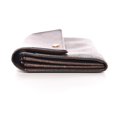 Louis Vuitton Damier Ebene Sarah Wallet 7 of 12