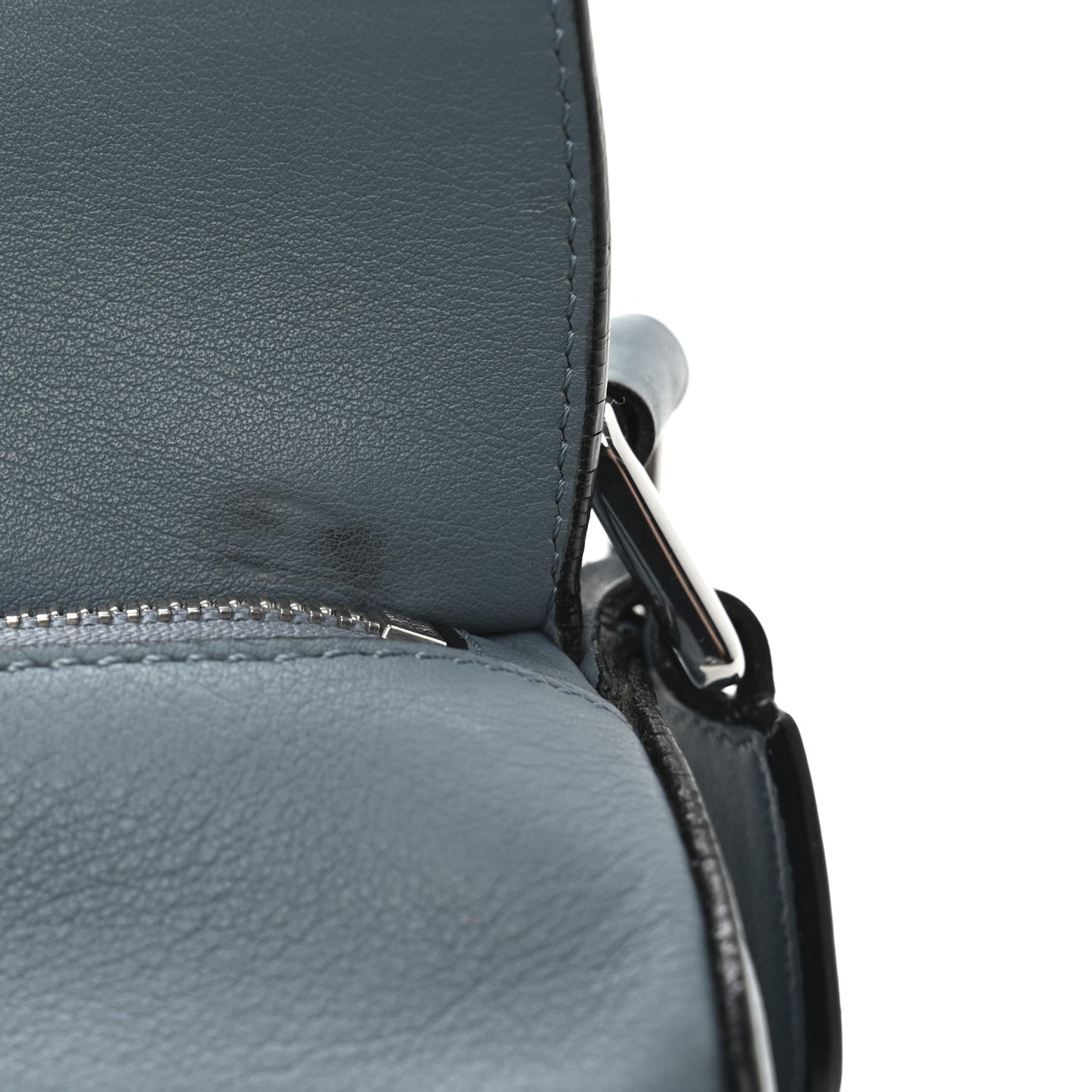 Calfskin Small Puzzle Bag Stone Blue
