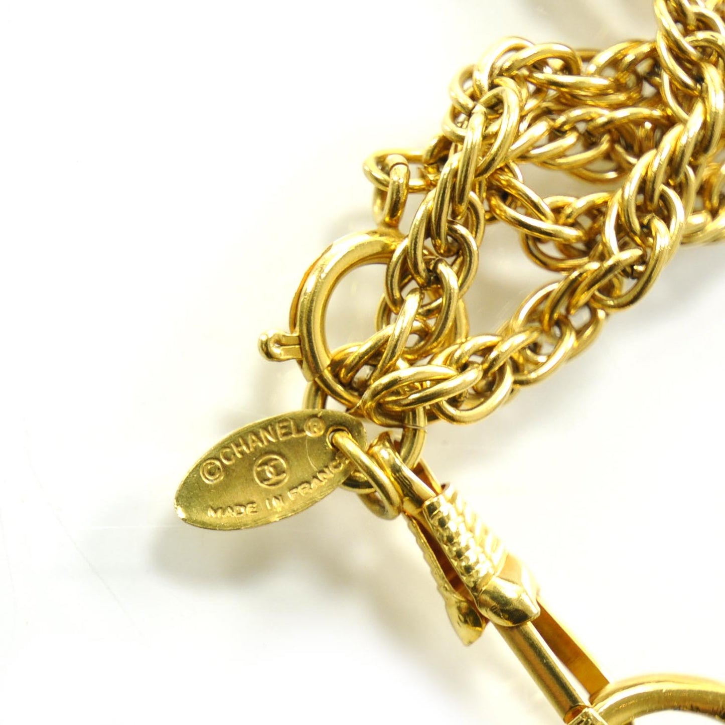 Loupe Magnifying Glass Necklace Gold