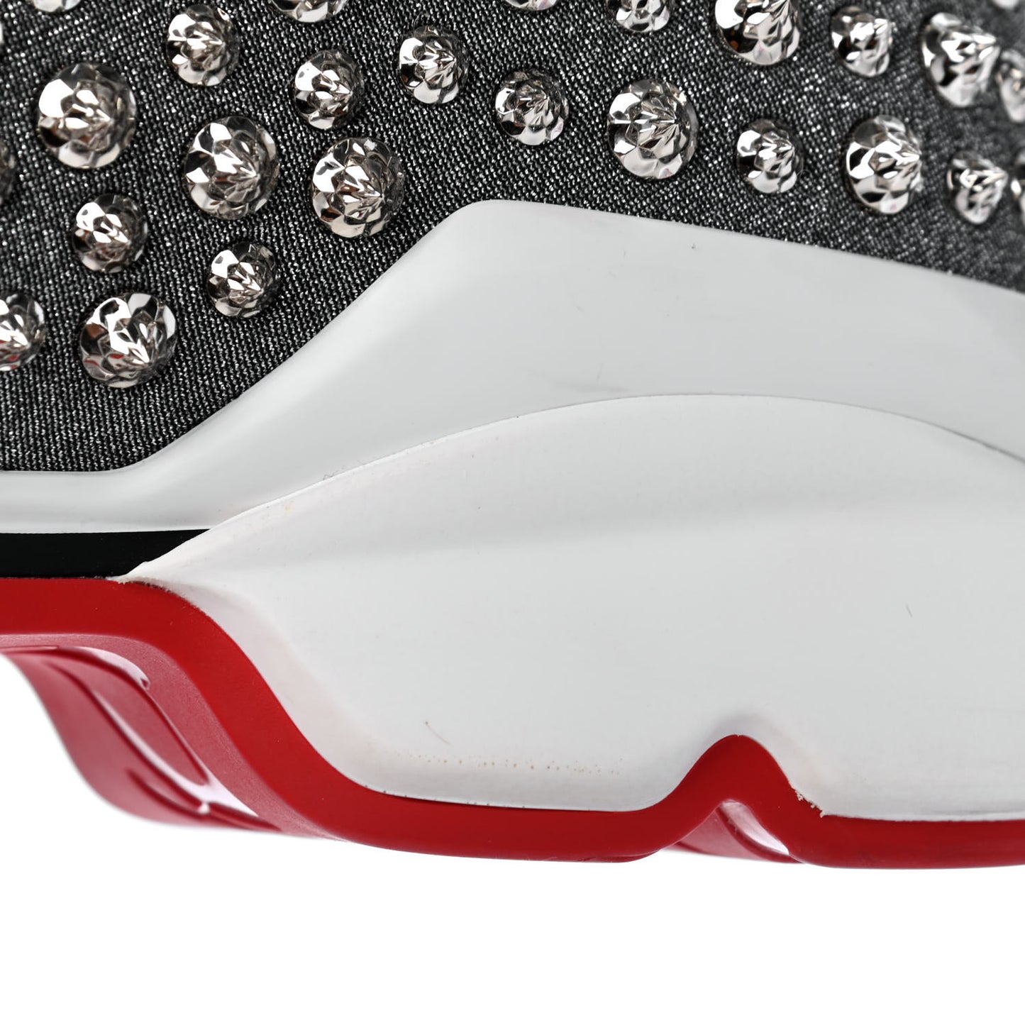 Neo Lame Spike Sock Donna Flat Sneakers 39 Silver