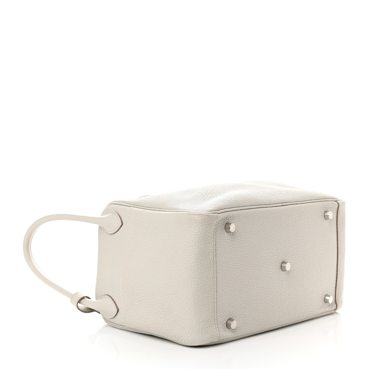 Hermes Taurillon Clemence Lindy 30 Gris Perle 4 of 18